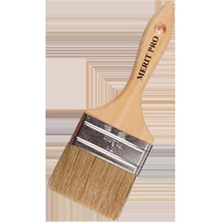 30 3 In. White Bristle Double Thick Chip Brush, 2PK